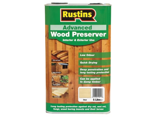 [RUSAWPCL5L] Advanced Wood Preserver Clear 5 litre