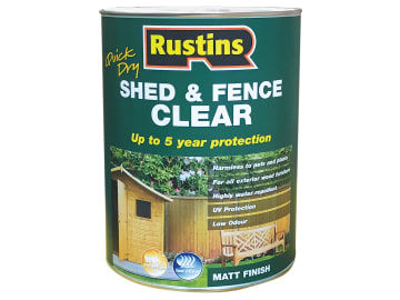 [RUSECWP1L] Quick Dry Shed and Fence Clear Protector 1 litre