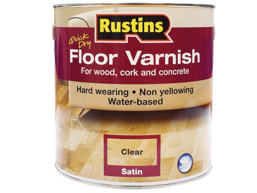 [RUSQDFVG1L] Quick Dry Floor Varnish Gloss 1 litre