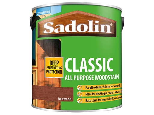[SAD5012897] Classic Wood Protection Redwood 2.5 litre
