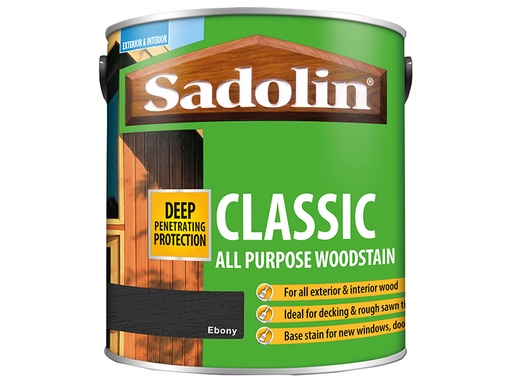 [SAD5012903] Classic Wood Protection Ebony 2.5 litre