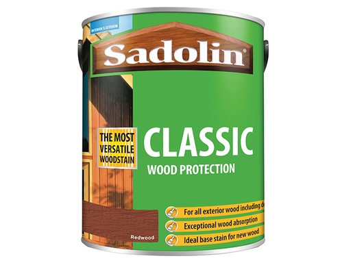 [SAD5012919] Classic Wood Protection Redwood 5 litre