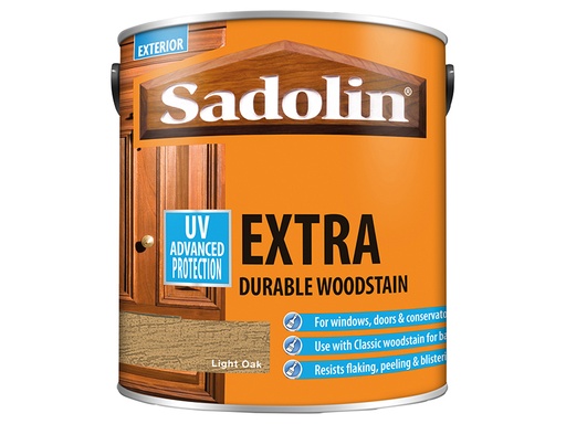 [SAD5012993] Extra Durable Woodstain Light Oak 2.5 litre