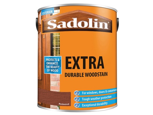 [SAD5013000] Extra Durable Woodstain Redwood 5 litre