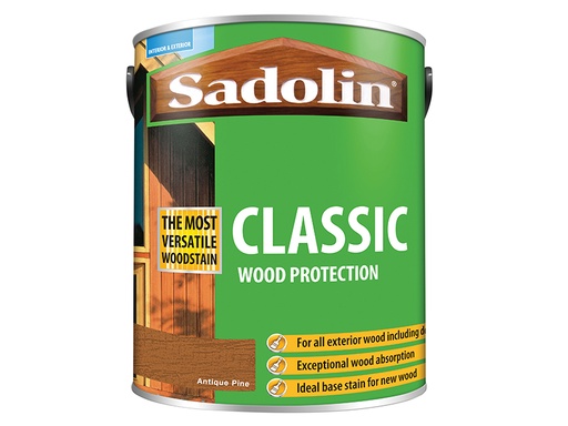 [SAD5028459] Classic Wood Protection Antique Pine 5 litre