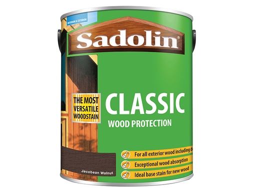 [SAD5028467] Classic Wood Protection Jacobean Walnut 5 litre