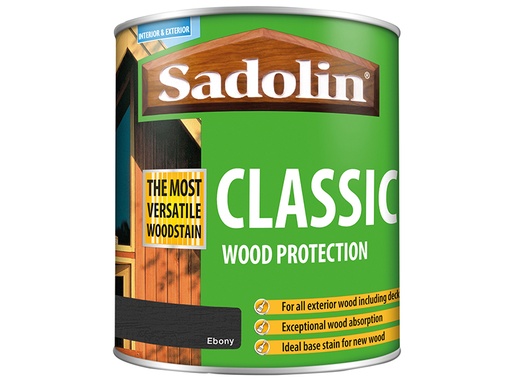 [SAD5028470] Classic Wood Protection Ebony 1 litre