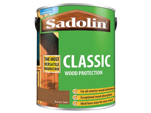 [SAD5028481] Classic Wood Protection Burma Teak 5 litre