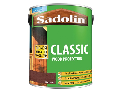 [SAD5028493] Classic Wood Protection Mahogany 5 litre