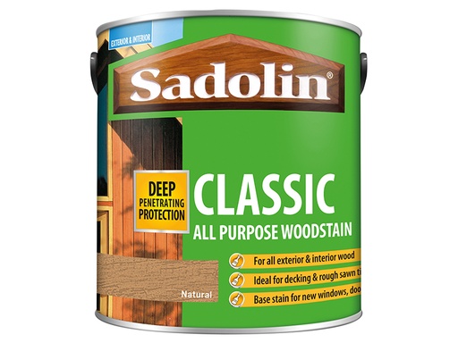 [SAD5028503] Classic Wood Protection Natural 2.5 litre
