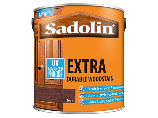 [SAD5028535] Extra Durable Woodstain Teak 2.5 litre