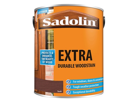 [SAD5028536] Extra Durable Woodstain Teak 5 litre
