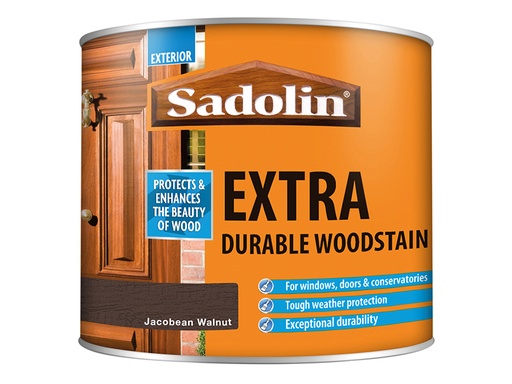 [SAD5028538] Extra Durable Woodstain Jacobean Walnut 500ml