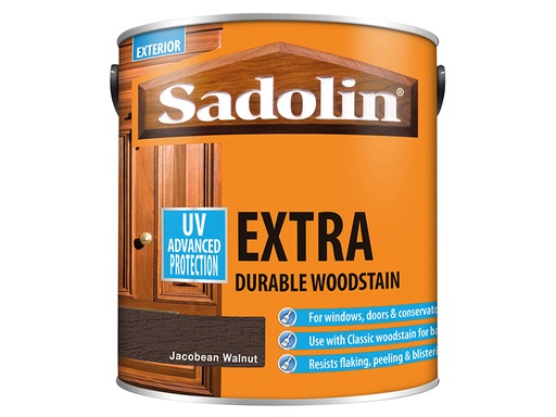 [SAD5028540] Extra Durable Woodstain Jacobean Walnut 2.5 litre