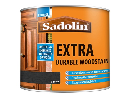 [SAD5028541] Extra Durable Woodstain Ebony 500ml