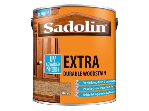 [SAD5028579] Extra Durable Woodstain Natural 2.5 litre