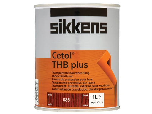 [SIKCTHBPT1L] Cetol THB Plus Translucent Woodstain Teak 1 litre