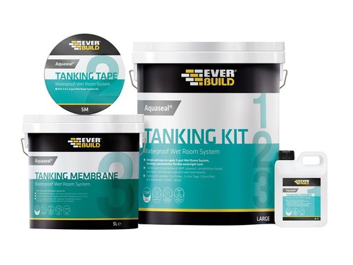 [EVBAQSKIT45] Aquaseal Wet Room System Kit 4.5m²