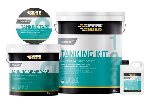[EVBAQSKIT75] Aquaseal Wet Room System Kit 7.5m²