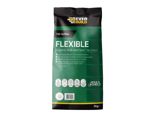[EVBUFLEX5IV] 730 Uniflex Hygienic Tile Grout Ivory 5kg