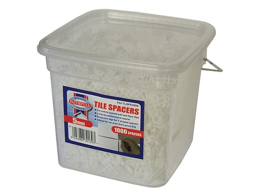 [FAITLSP51000] Tile Spacer Long Leg 5mm (Tub 1000)