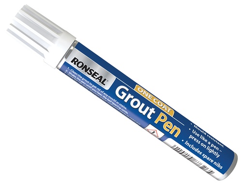 [RSLGPBWH7] One Coat Grout Pen Brilliant White 7ml