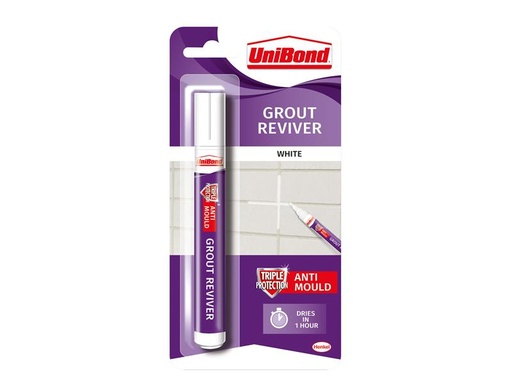 [UNI998703] Triple Protect Grout Reviver Wall Pen 7ml Ice White