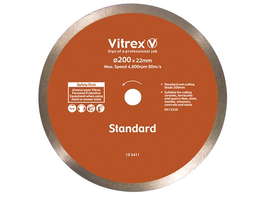 [VIT103411] Standard Diamond Blade 200mm