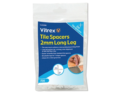 [VITLLS2500] Long Leg Spacer 2mm (Pack 500)