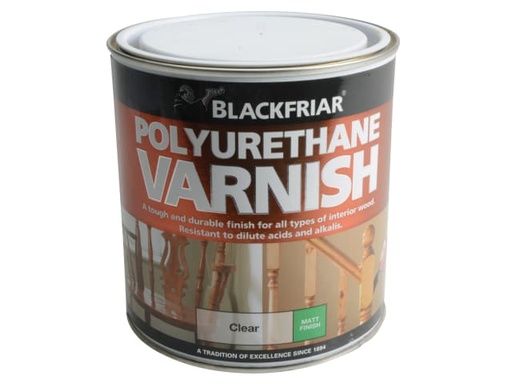 [BKFPCMV1L] Polyurethane Varnish P101 Clear Matt 1 litre