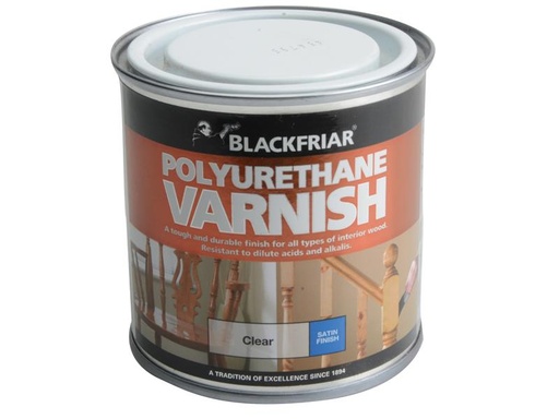 [BKFPCSV250] Polyurethane Varnish P100 Clear Satin 250ml