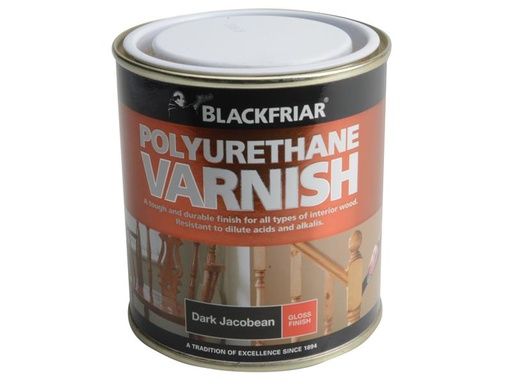 [BKFPVGDJ500] Polyurethane Varnish P85 Dark Jacobean Gloss 500ml