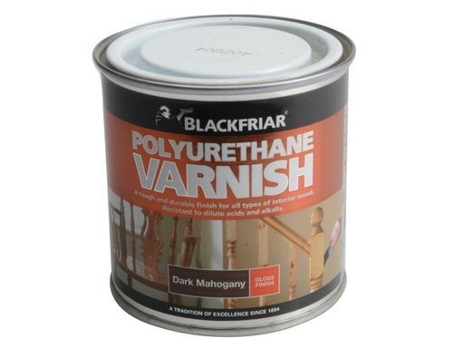 [BKFPVGDM250] Polyurethane Varnish P65 Dark Mahogany Gloss 250ml