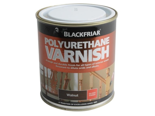 [BKFPVGW500] Polyurethane Varnish P70 Walnut Gloss 500ml