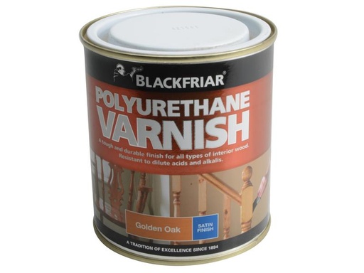 [BKFPVSGO500] Polyurethane Varnish Satin Golden Oak 500ml