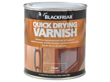 [BKFQDDVCG250] Quick Drying Duratough Interior Varnish Clear Gloss 250ml