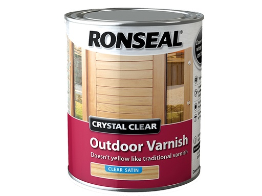 [RSLCCODVS750] Crystal Clear Outdoor Varnish Satin 750ml