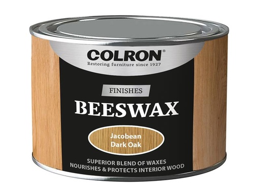 [RSLCRPBWJDO4] Colron Refined Beeswax Paste Dark Oak 400g