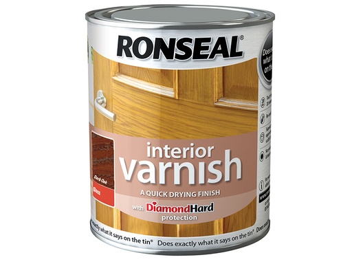 [RSLINGDO250] Interior Varnish Quick Dry Gloss Dark Oak 250ml