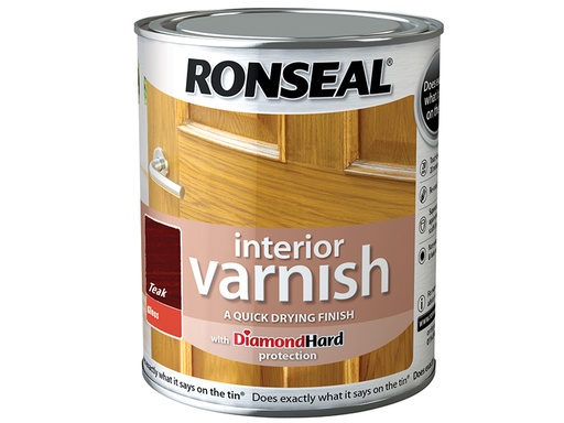 [RSLINGTE250] Interior Varnish Quick Dry Gloss Teak 250ml