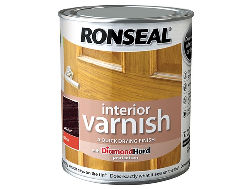 [RSLINGWN750] Interior Varnish Quick Dry Gloss Walnut 750ml