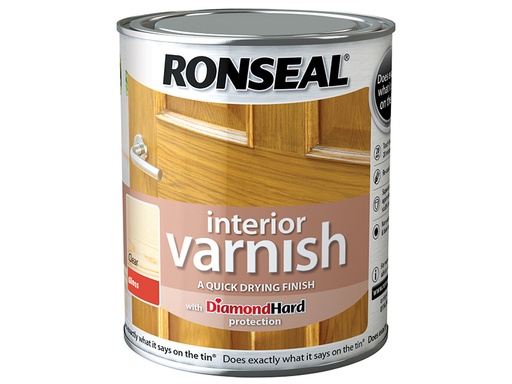 [RSLIVGCL250] Interior Varnish Quick Dry Gloss Clear 250ml