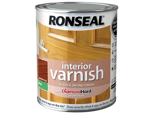 [RSLIVMMO250] Interior Varnish Quick Dry Matt Medium Oak 250ml