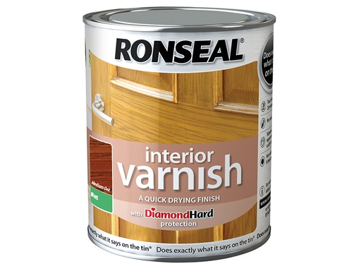 [RSLIVMMO750] Interior Varnish Quick Dry Matt Medium Oak 750ml
