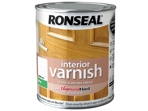 [RSLIVMWA750] Interior Varnish Quick Dry Matt White Ash 750ml