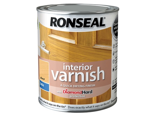 [RSLIVSBE250] Interior Varnish Quick Dry Satin Beech 250ml