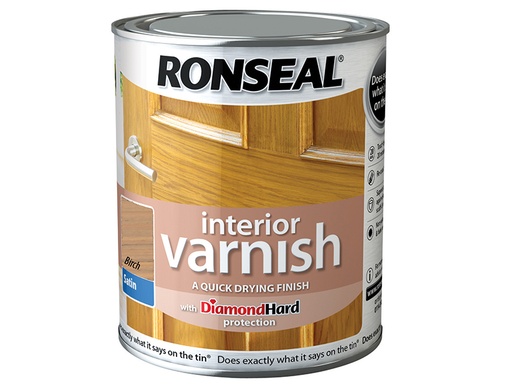[RSLIVSBI250] Interior Varnish Quick Dry Satin Birch 250ml