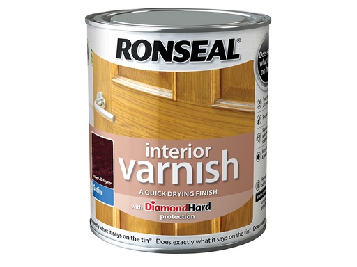 [RSLIVSDM250] Interior Varnish Quick Dry Satin Deep Mahogany 250ml