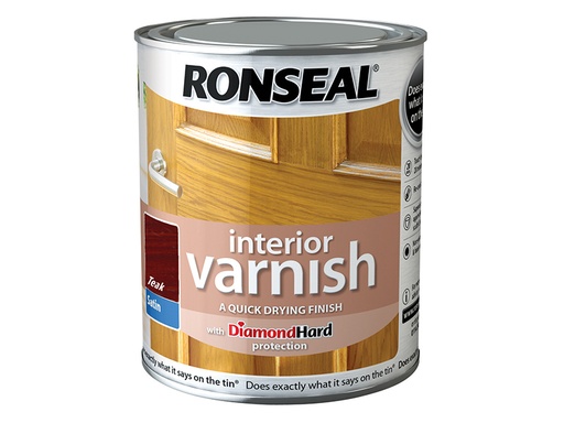 [RSLIVSTE250] Interior Varnish Quick Dry Satin Teak 250ml