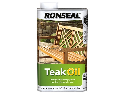 [RSLTO500] Garden Furniture Teak Oil Can 500ml
